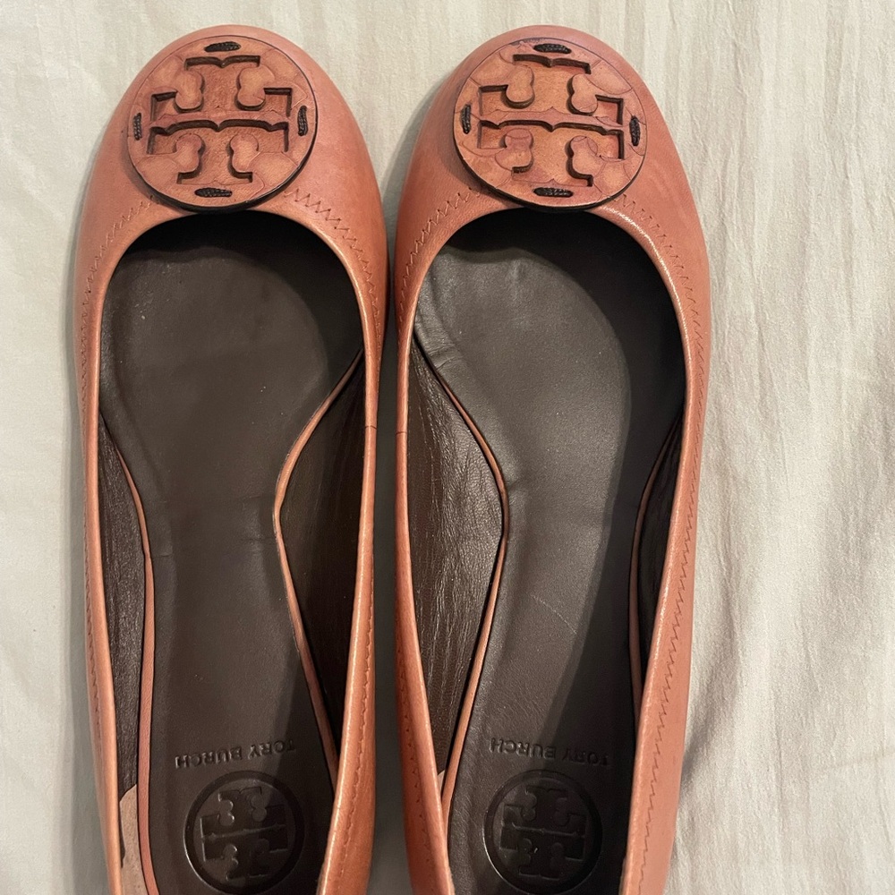 Tory Burch Coral Ballet Flats